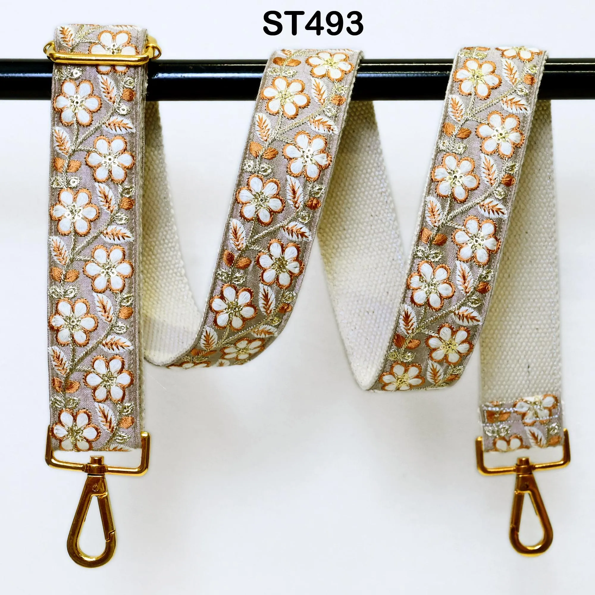 Replacement Strap Tote Messenger Bags Strap for Purses Shoulder Crossbody Straps Embroidered Boho Guitar Strap Handbag Strap Gift for Mother