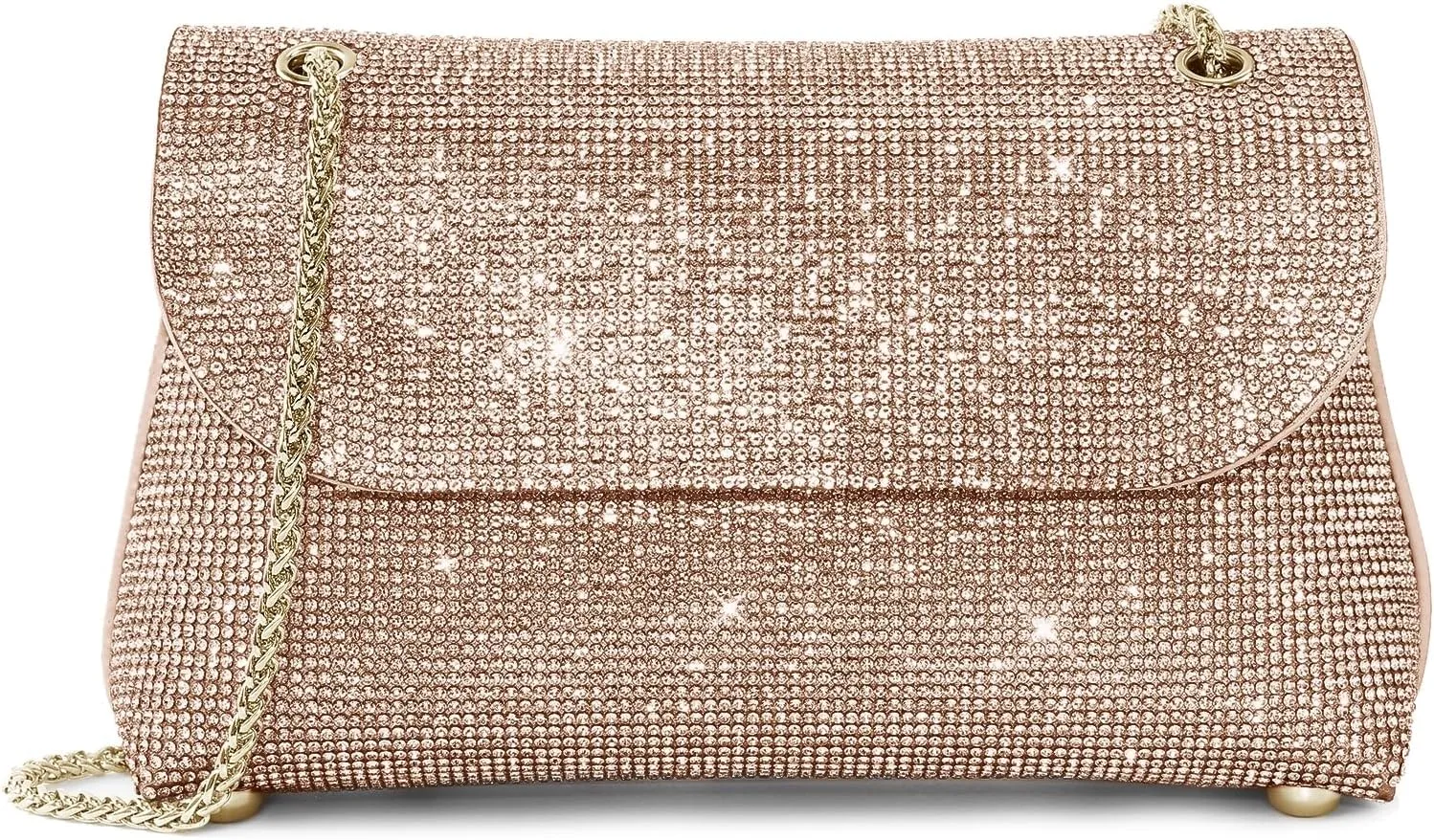 Rhinestone Purse for Women Evening Bag Sparkly Handbags Crossbody Bag Prom Clutch Purse for Wedding