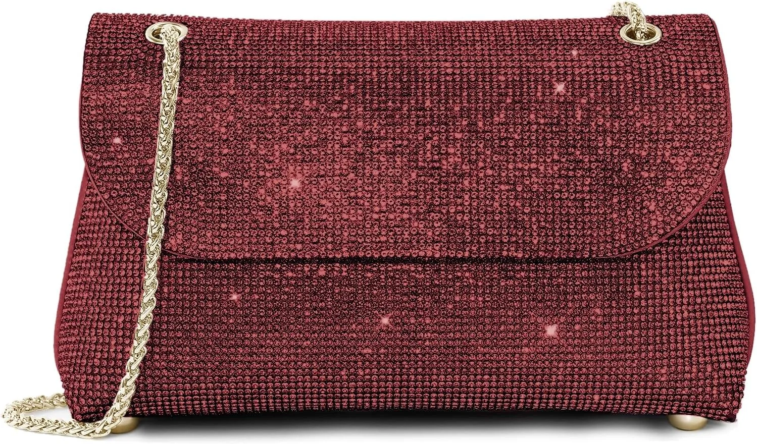 Rhinestone Purse for Women Evening Bag Sparkly Handbags Crossbody Bag Prom Clutch Purse for Wedding
