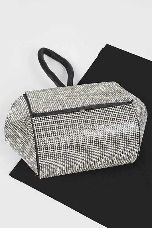 Rhinestone Wrist Band Clutch