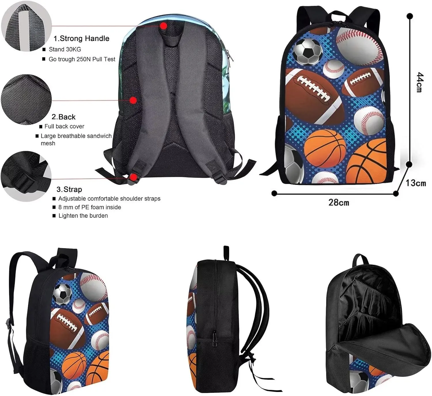 Rnyleeg Boys Backpack for School Kids Backpack with Lunch Bag Bookbag Set Customize Your Name on Whale Laptop Bag Custom Backpack Lunch Bag Pencil Case