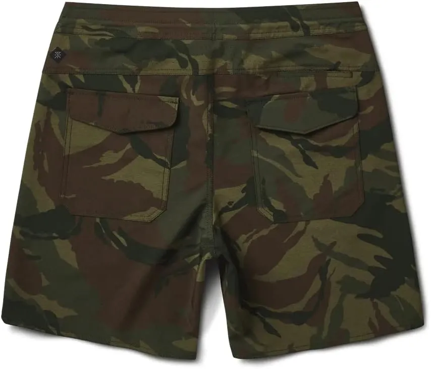 Roark Mens Layover Trail Short 3.0, Durable 4-Way Stretch Adventure Shorts