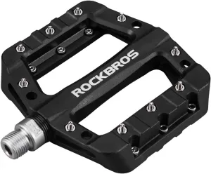 ROCKBROS MTB Pedals Mountain Bike Pedals Lightweight Nylon Fiber Bicycle Platform Pedals for BMX MTB 9/16"
