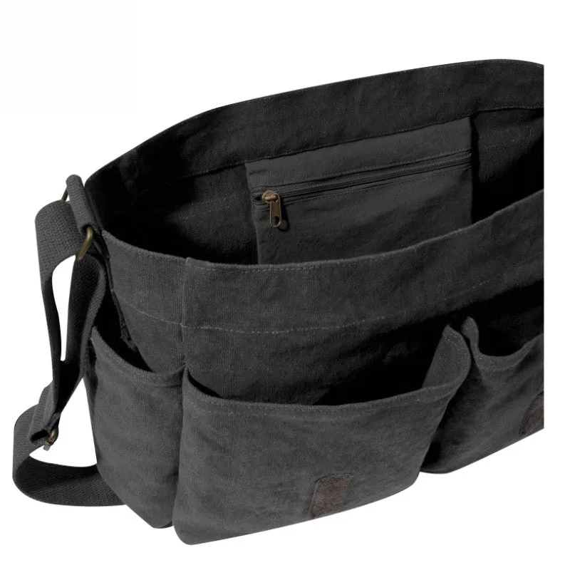 Rothco HW Canvas Vintage Messenger Bag - Olive