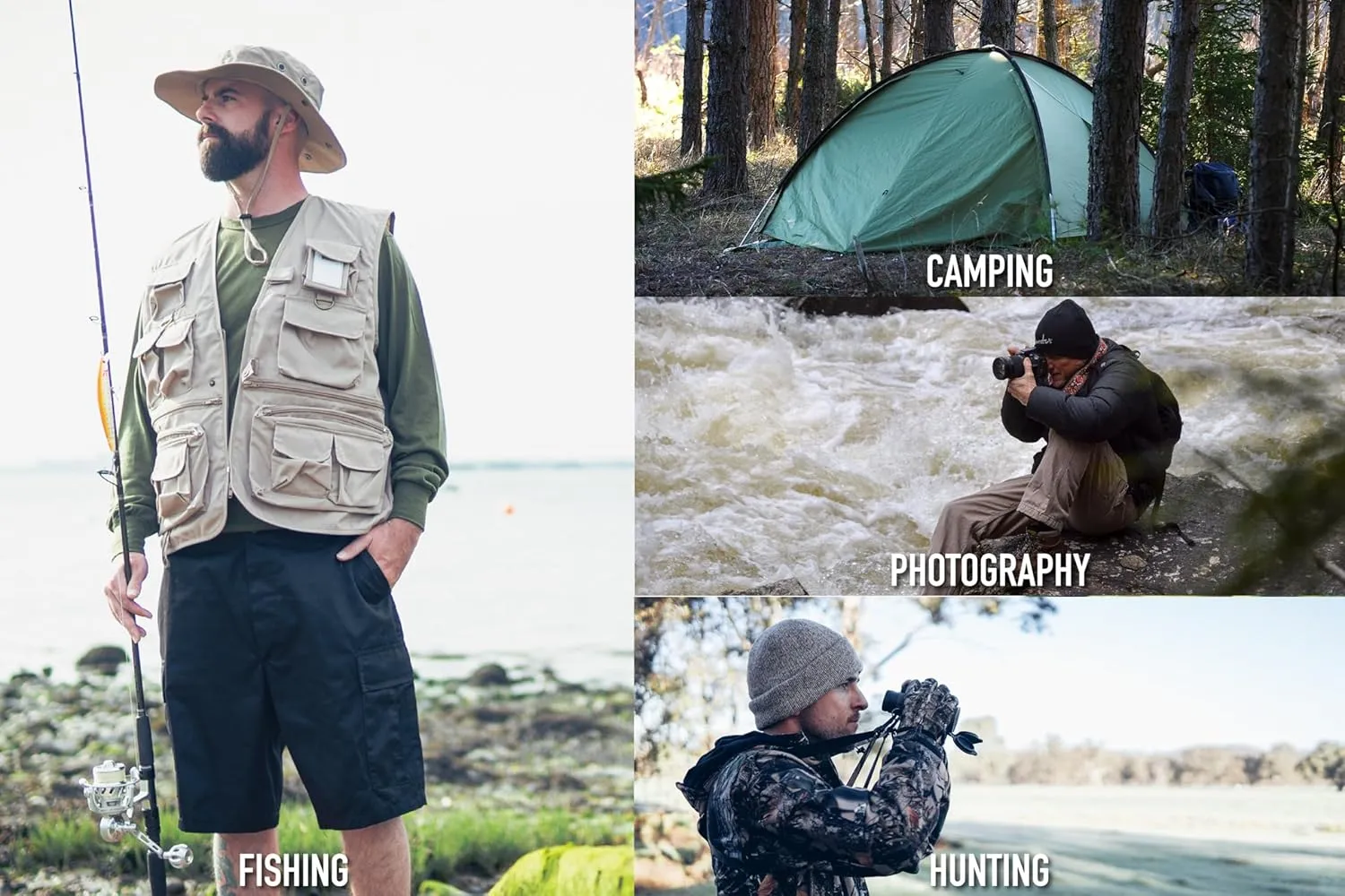 Rothco Uncle Milty Travel Vest - Outdoor Fishing Camping 17 Cargo Pocket Jacket