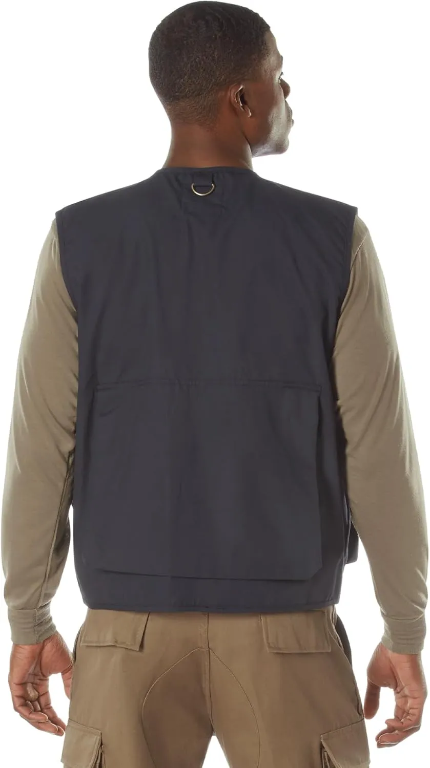 Rothco Uncle Milty Travel Vest - Outdoor Fishing Camping 17 Cargo Pocket Jacket