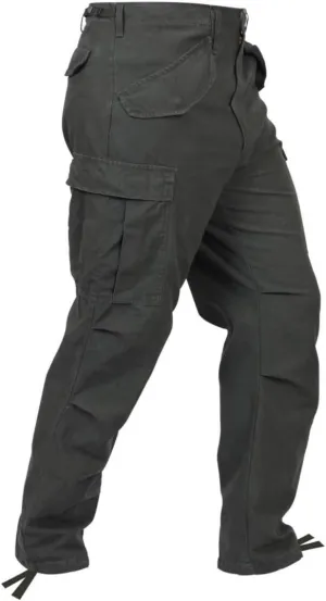 Rothco Vintage Field Pants – Rugged Cargo Pants for Utility, Outdoor Activities, and Tactical Use – Olive Drab – M