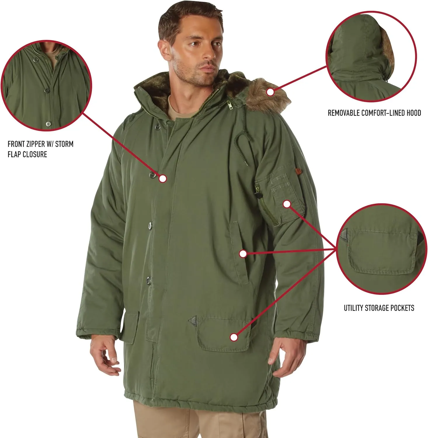 Rothco Vintage N-3B Parka