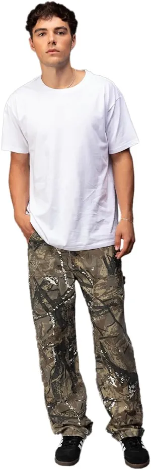 Rsq Mens Straight Camo Utility Pants