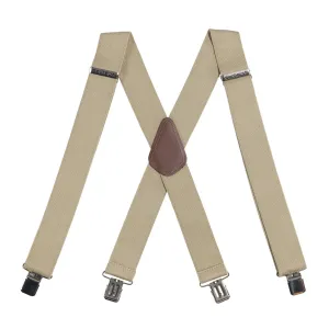 RUGGED FLEX UTILITY SUSPENDERS (braces) Dark Brown