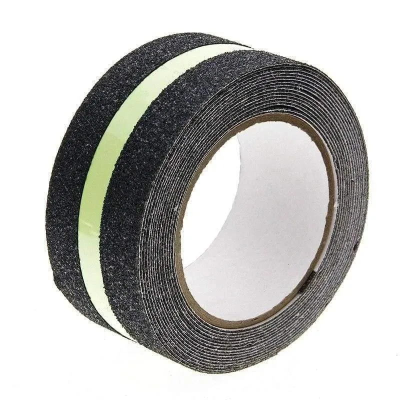 Rynx | Glowing Tape Anti-Slip Adhesive Tape Glow Strips Stair Tread Floor Tape Suitable for Indoor and Outdoor Size 5*500 CM #253195