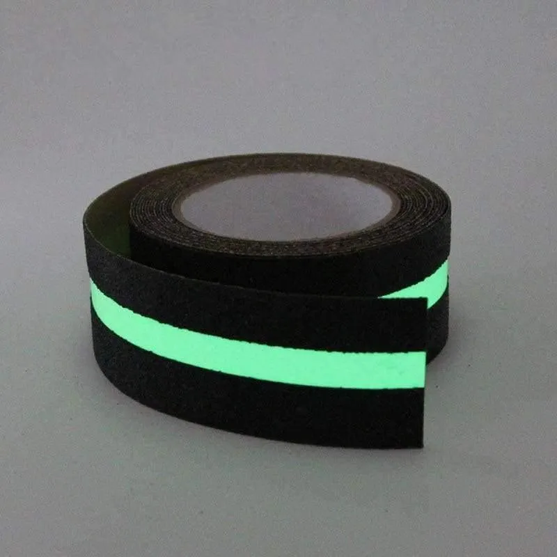 Rynx | Glowing Tape Anti-Slip Adhesive Tape Glow Strips Stair Tread Floor Tape Suitable for Indoor and Outdoor Size 5*500 CM #253195