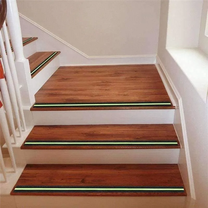 Rynx | Glowing Tape Anti-Slip Adhesive Tape Glow Strips Stair Tread Floor Tape Suitable for Indoor and Outdoor Size 5*500 CM #253195