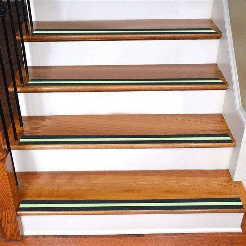 Rynx | Glowing Tape Anti-Slip Adhesive Tape Glow Strips Stair Tread Floor Tape Suitable for Indoor and Outdoor Size 5*500 CM #253195