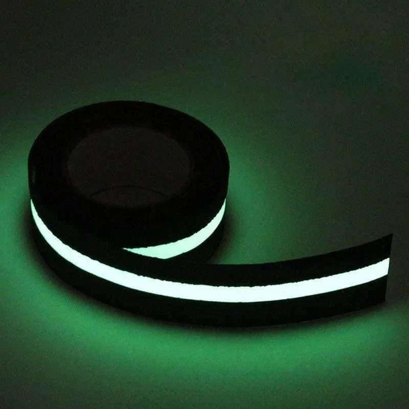 Rynx | Glowing Tape Anti-Slip Adhesive Tape Glow Strips Stair Tread Floor Tape Suitable for Indoor and Outdoor Size 5*500 CM #253195