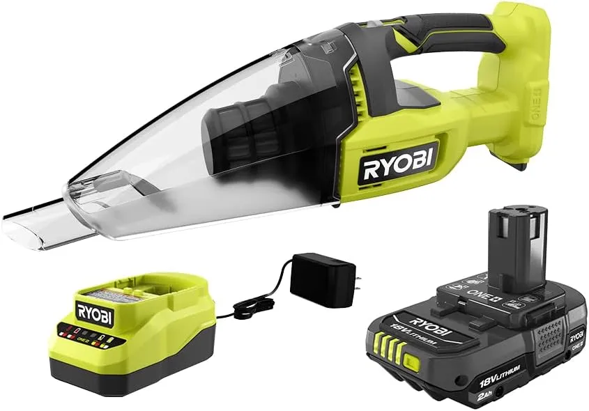 RYOBI 18V ONE  Multi-Surface Handheld Vacuum Kit - PCL705K