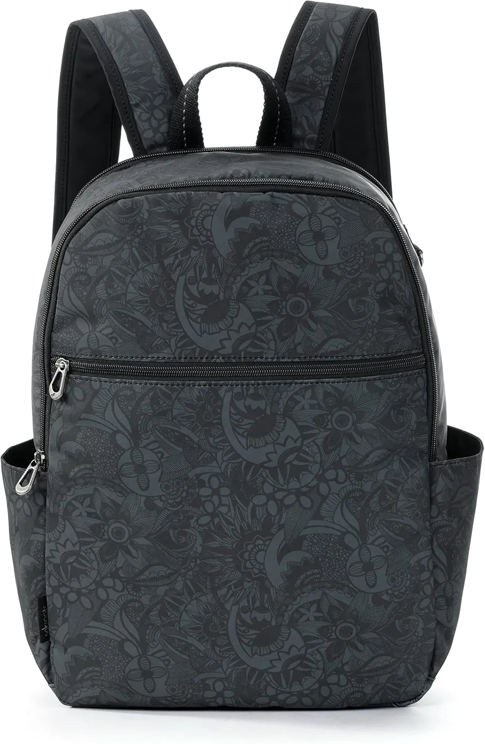 Sakroots womens Eco-twill Sakroots Larchmont Backpack in Eco Twill, Black Spirit Desert, One Size US
