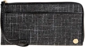 Samantha Brown To-Go RFID Tweed Travel Wallet (Black)