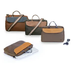 Samoi  laptop bag for men waterproof Canvas Messenger Upto 16 inch