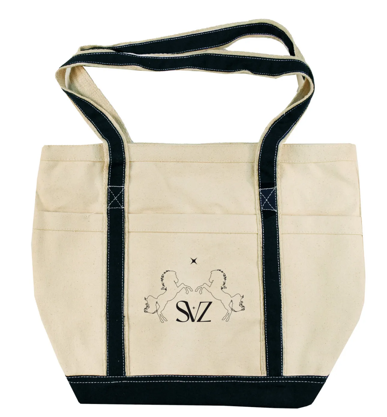 SAUVAGE ZSA™ Cotton Canvas Boat Tote & Travel Bag