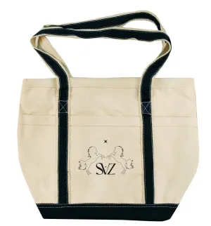 SAUVAGE ZSA™ Cotton Canvas Boat Tote & Travel Bag