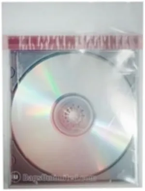 SCD625R CD Jewel Case Resealable Sleeve-100 Count