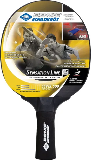 SchildkrötSchildkrot Cooke Competition Table Tennis Bat - ITTF Approved Reversed Rubber with 1.5mm Sponge - Red/Black