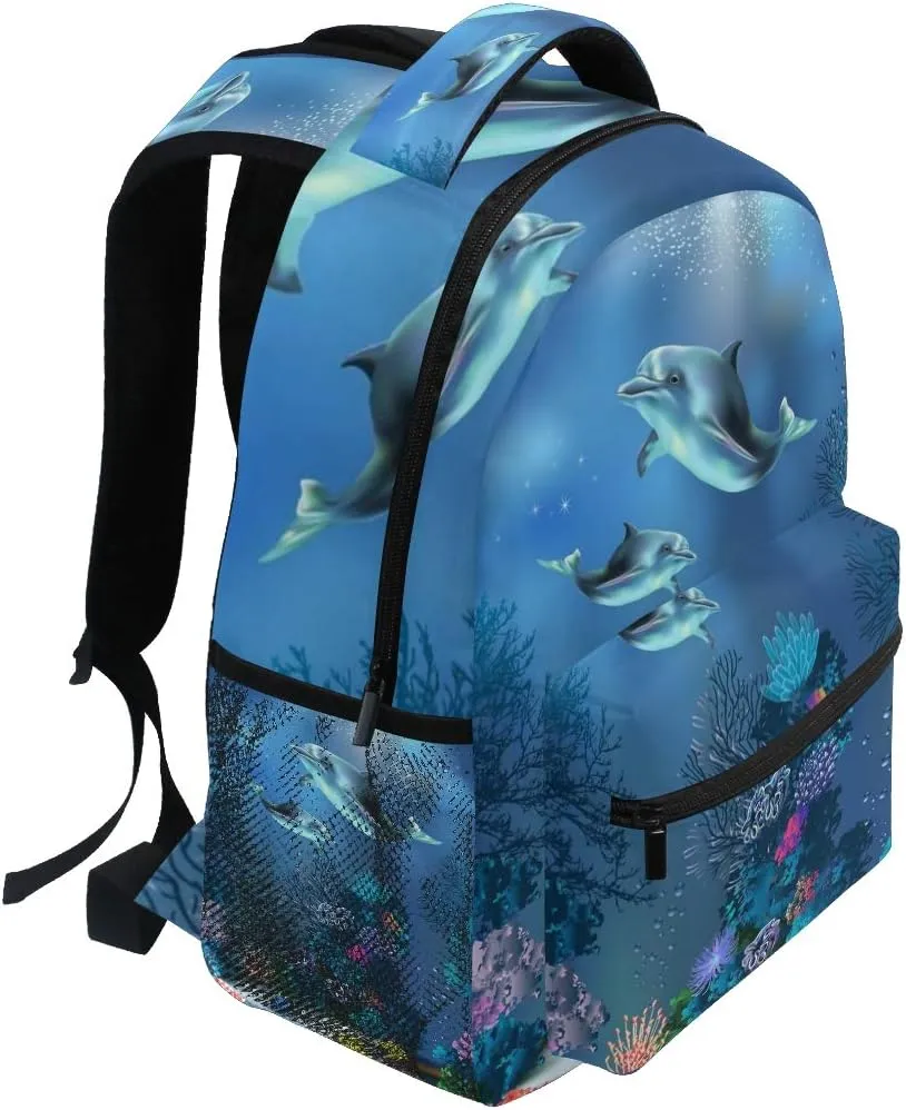 School Backpack for Kids Girls Boys, Travel Backpack Lightweight Water Resistant School Bag Student Bookbag Laptop Backpack