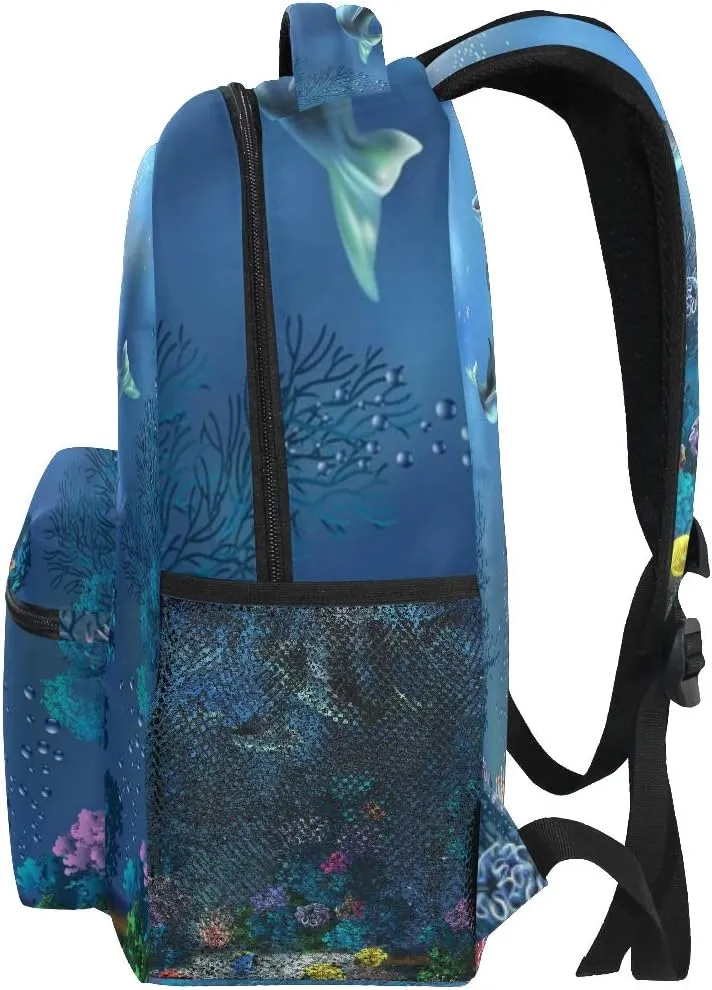 School Backpack for Kids Girls Boys, Travel Backpack Lightweight Water Resistant School Bag Student Bookbag Laptop Backpack