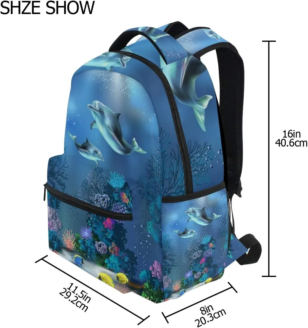 School Backpack for Kids Girls Boys, Travel Backpack Lightweight Water Resistant School Bag Student Bookbag Laptop Backpack