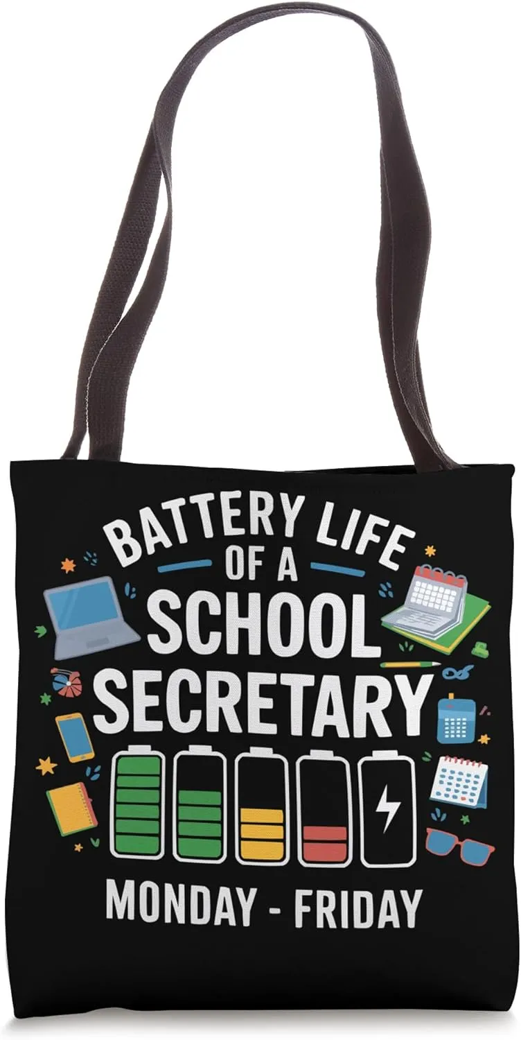 School Secretary Back To School Assistant Job Profession Tote Bag