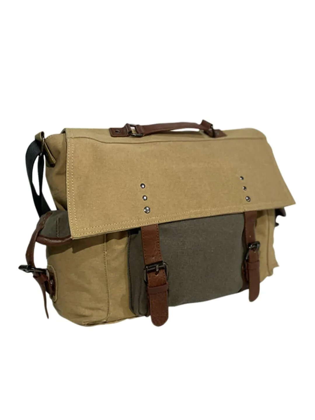 Sebastian Messenger Laptop Bag for Men & Women - Brown