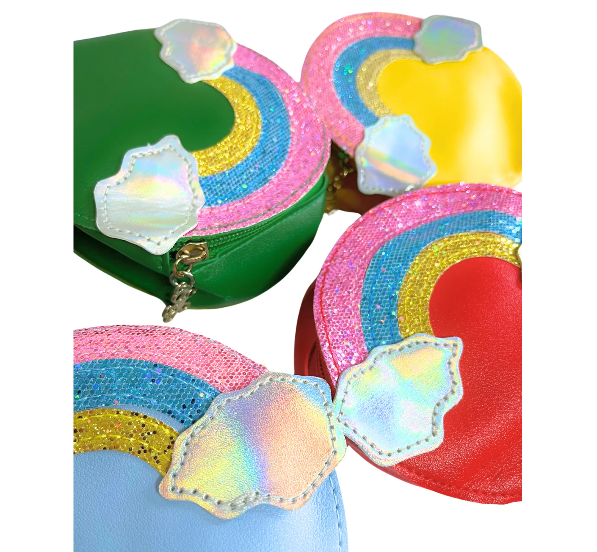 Shimmery Rainbow Mini Purse