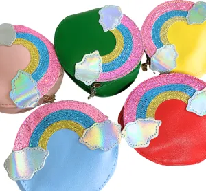 Shimmery Rainbow Mini Purse