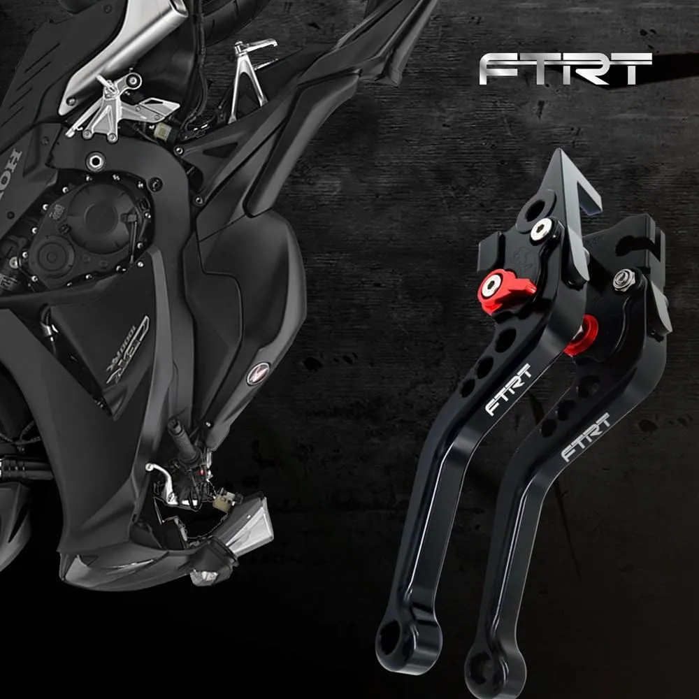 Short Brake Clutch Levers Compatible with YZF R1 2002-2003/ YZF R6 1999-2004/ FZS1000 FZ1 Fazer 2001-2005/ R6S Version 2006-2009/ YZF600R Thundercat FZS600 Fazer 1999-2007: Black