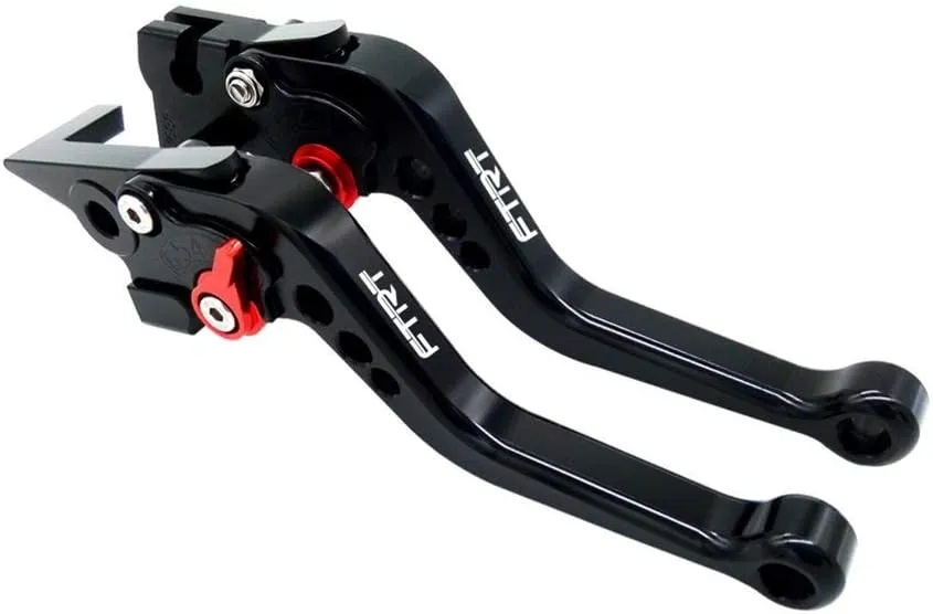 Short Levers Brake Clutch Compatible with EX650 Ninja 650R ER-6F ZR650 Z650 ZR900 Z900 2017-2021/ KLE650 Versys 650 17-21/ KLZ1000 Versys1000 2017-2021/ EN650 Vulcan S650 17-21: Black