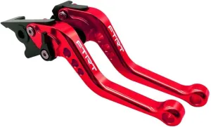 Short Levers Brake Clutch Compatible with EX650 Ninja 650R ER-6F ZR650 Z650 ZR900 Z900 2017-2021/ KLE650 Versys 650 17-21/ KLZ1000 Versys1000 2017-2021/ EN650 Vulcan S650 17-21: Red