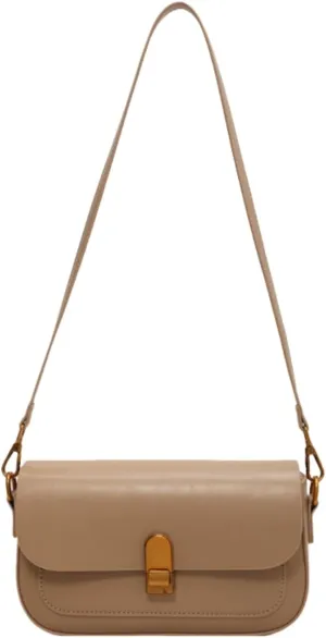 Shoulder Bag for Women -Minimalist Small Square Handbag, Underarm Carry, Adjustable Strap, Multiple Colors