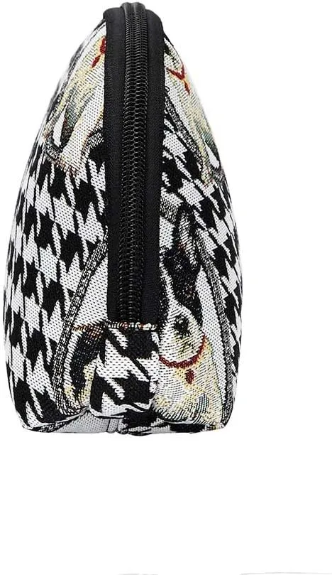 Signare Tapestry Cosmetic Bag Toiletry Makeup Bag for Women With French Bulldog Design (COSM-FREN)