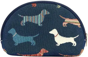 Signare Tapestry Cosmetic Bag Toiletry Makeup Bag for Women