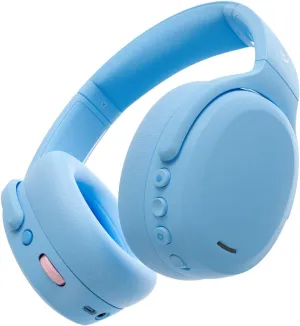 Skullcandy Crusher ANC 2 Over-Ear Noise Canceling Wireless Headphones with Sensory Bass and Extra Charging Cable, 50 Hr Battery, Microphone, Works with Bluetooth Devices, Preppy Summer Resort