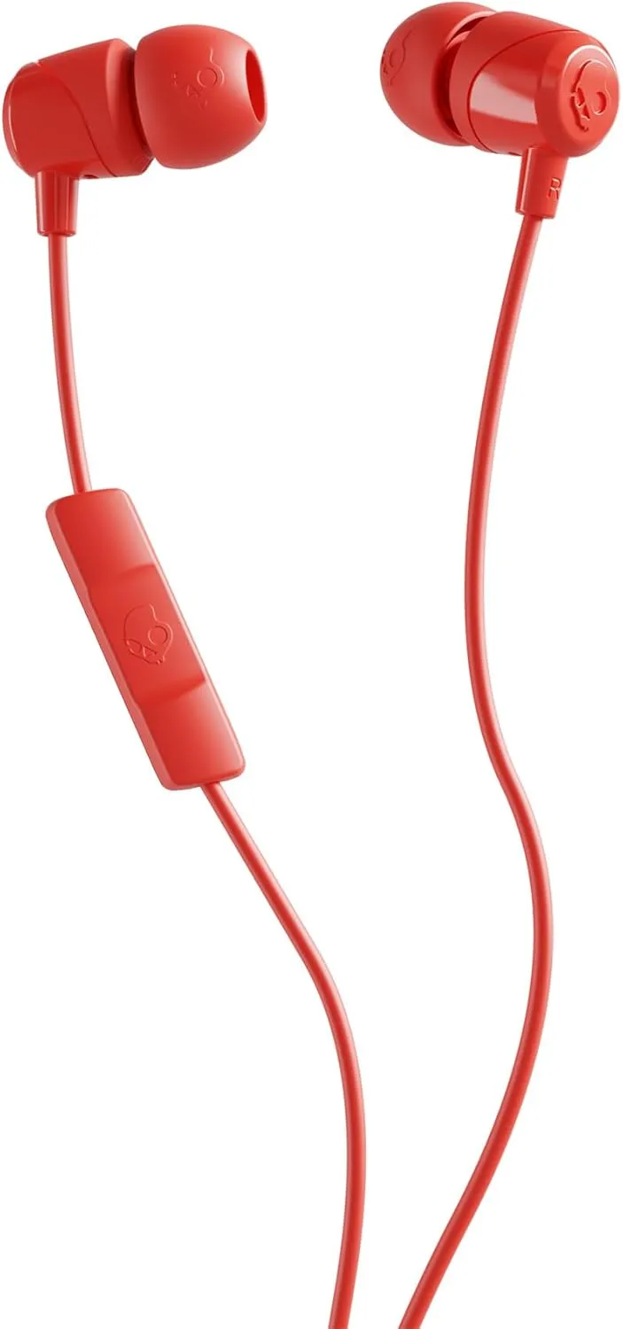 Skullcandy Jib USB-C Wired Earbuds with Noise Isolating Fit, Built-in Microphone Call and Track Control for iPhone Android, Ear Gels Included for Custom Fit - Plasma