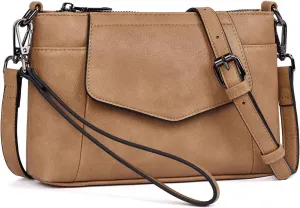 Small Crossbody Bags for Women, Cell Phone Bag Mini Over Wristlets Handbag Wallet Purse with Card Slots