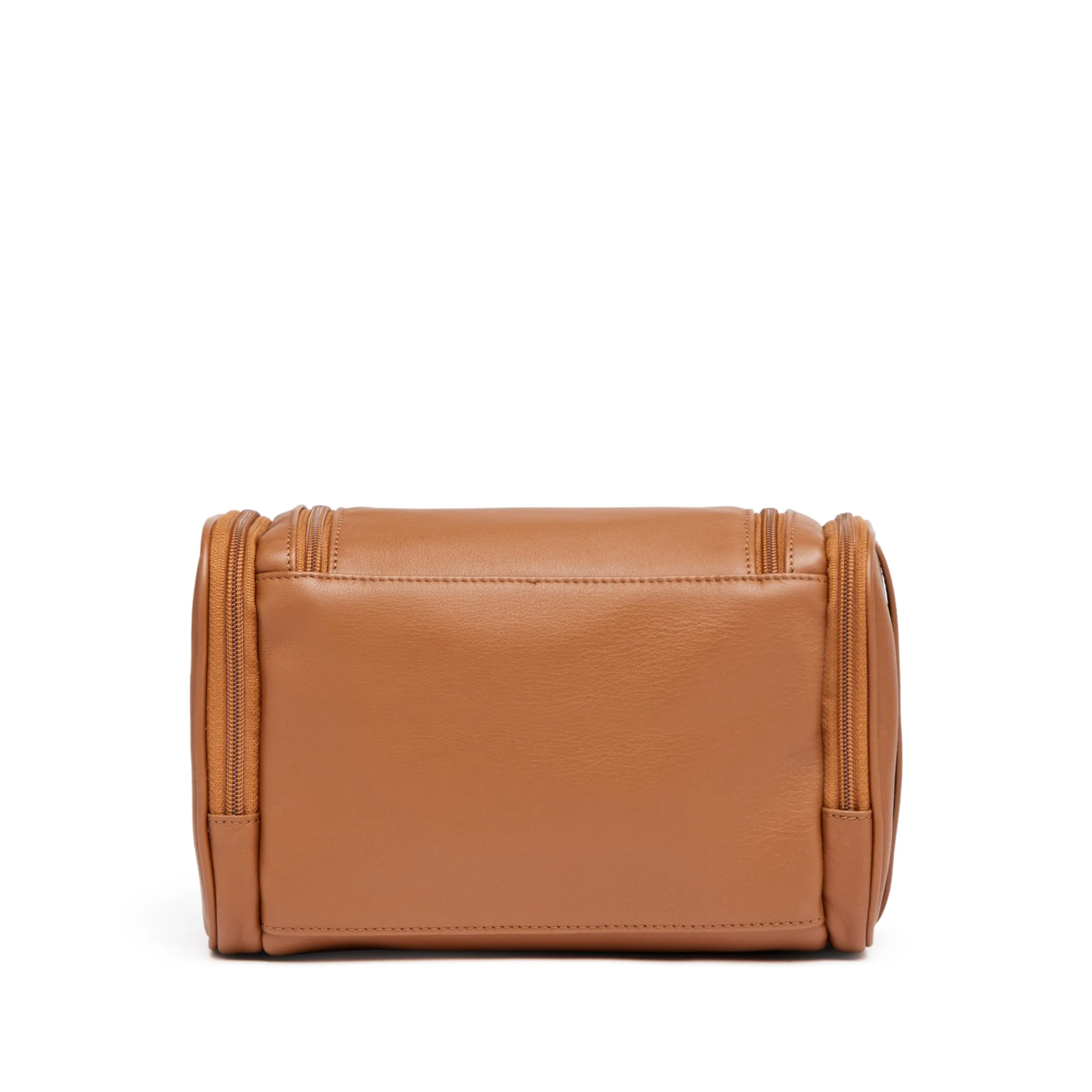 Small Hanging Toiletry Kit Cognac