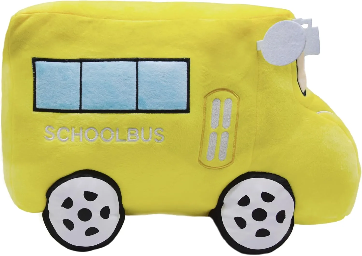 Soft Plush School Bus Stuffed Car Toy Super Cute Yellow Truck plushie Excellent Gifts for Kids or Birthday Party 11 Inches