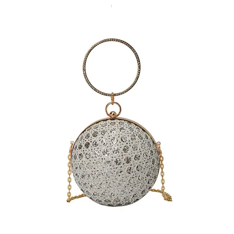 Sparkly Round Diamond Purse