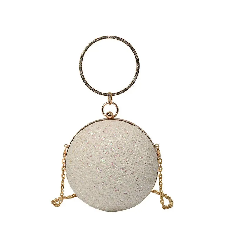 Sparkly Round Diamond Purse