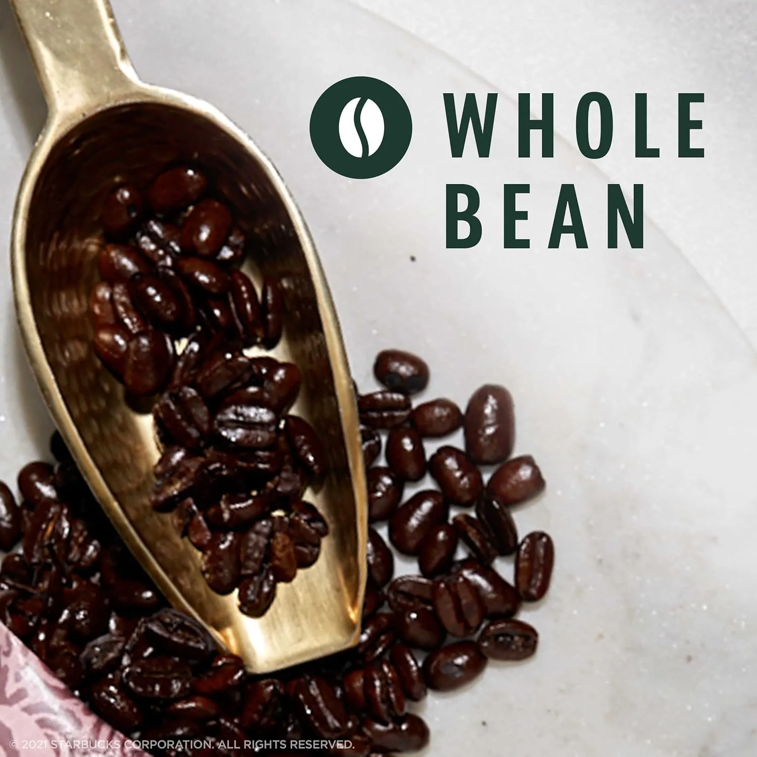 Starbucks Whole Bean Coffee, Starbucks Blonde Roast Coffee, Veranda Blend, 100% Arabica, 6 bags (12 oz each)