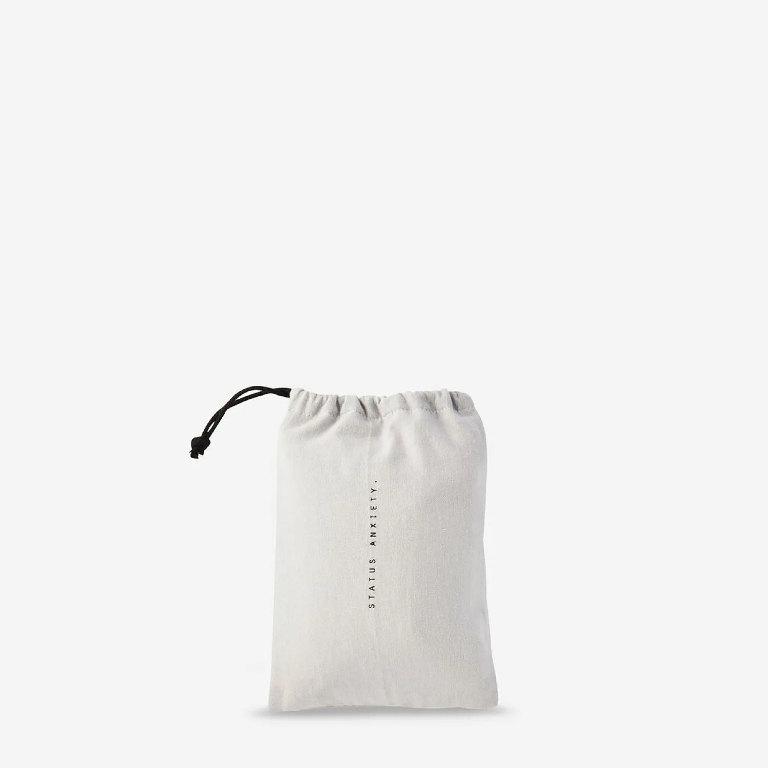 Status Anxiety Smoke And Mirrors Zip Leather Pouch