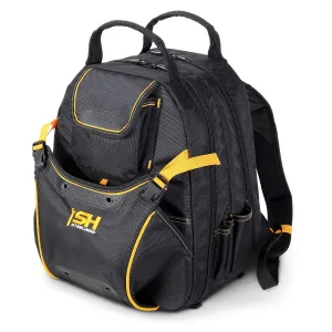 STEELHEAD 48-Pocket Heavy-Duty Tool Backpack, Padded Back Support, Reinforced Bottom, Rubber Feet, Perfect for Electricians, Plumbers, Contractors, HVAC Techs